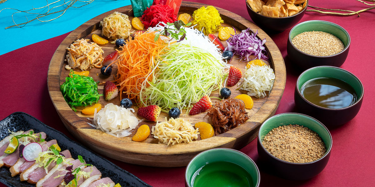 BOL 1200x600px - Auspicious Apple Wood Smoked Duck with Summer Berries and Orange Yu Sheng
